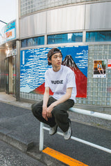 OVER DYE DOUBLE KNEE DENIM