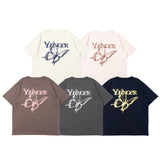 Foil pigment butterfly logo ss tee