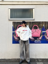 薩加拉心臟徽標連帽衫