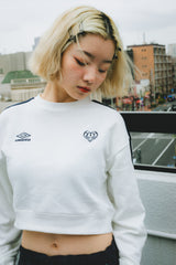 HTH × umbro cropped sweat