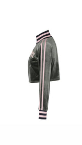 velour track jacket