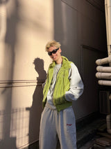 가짜 모피 조끼