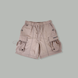 TECH LOGO NYLON HALF PANTS