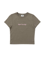 GLITTER HEART LOGO TEE