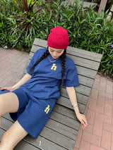 h flower logo short sleeve set up