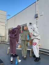 像心臟徽標汗水褲一樣復古