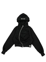 curve zip hoodie