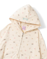 twins Room Zip Hoodie