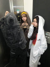 CMT ruler pigment zip hoodie