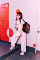 OG Logo Off Shoulder Glitter Tee