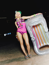 Rhinestone Animal Bikini Setup