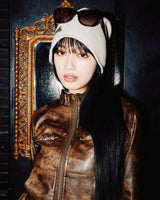 ×Ed Hardy 假皮夹克