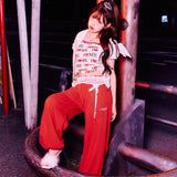 Rhinestone Sweat Pants