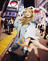 ×Ed Hardy 90 Logo Fur Zip Hoodie