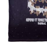 Rhinestone devil fade TEE