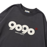9090 OG徽標緞面Crewneck汗水(輕)
