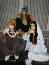 CMT ruler pigment zip hoodie