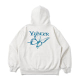 Butterfly Logo Lame Hoodie