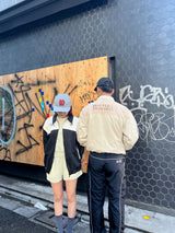 Bicolor Blouson Jacket