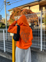 心臟徽標連帽衫