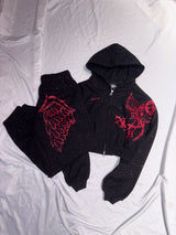 9090girl × umbro Feather Logo Glitter Sweat Pants