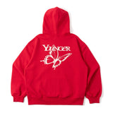 Butterfly Logo Lame Hoodie