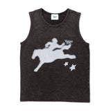 Assortment graphic sleeveless