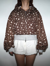 H HEART REVERSIBLE ZIP HOODIE