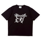 バタフライ フロント ロゴ SS Tシャツ