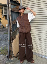 WB wide duck pants