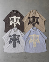 Bone Stripe S/S Shirt