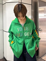 Patchwork track jacket