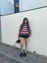 border heart logo hoodie