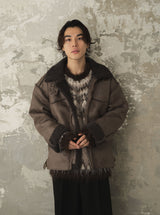 Cut Off FAUX FADE MOUTON B-3 JACKET