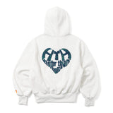 wiggle wiggle × HTH heart logo hoodie