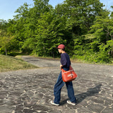 Wudgeboy徽標搪瓷肩袋