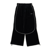 BU velour track pants