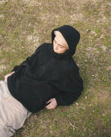 반 zip 양털 파카