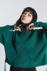 high neck drost knit