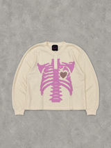 Bone Heart 亨利領保暖上衣