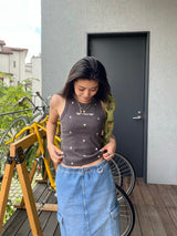 random heart tank top