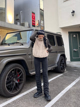 가짜 모피 조끼