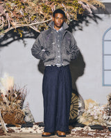 wool western stripe slacks