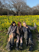 yung logo assortment nylon blouson