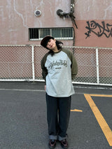 crazy pattern LS tee