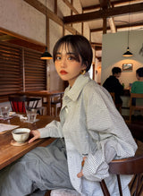 long sleeve check shirt