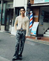 【HIROKI TSUZUKI】COTTON KNIT ZIP HOODIE