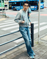 【HIROKI TSUZUKI】RHINESTONE PANTS