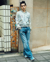 【HIROKI TSUZUKI】RHINESTONE PANTS