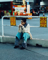 【HIROKI TSUZUKI】BOA FLEECE CROPPED PANTS